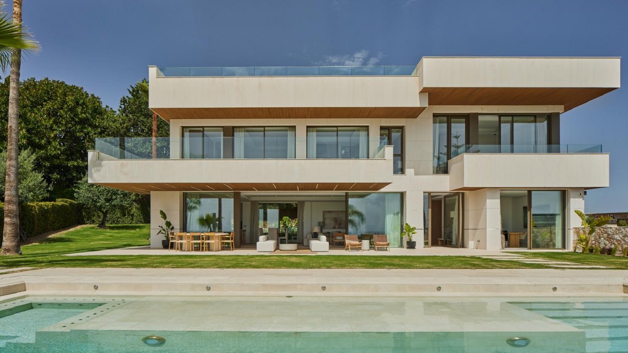 Villa moderna en la zona con mayor proyección de Málaga