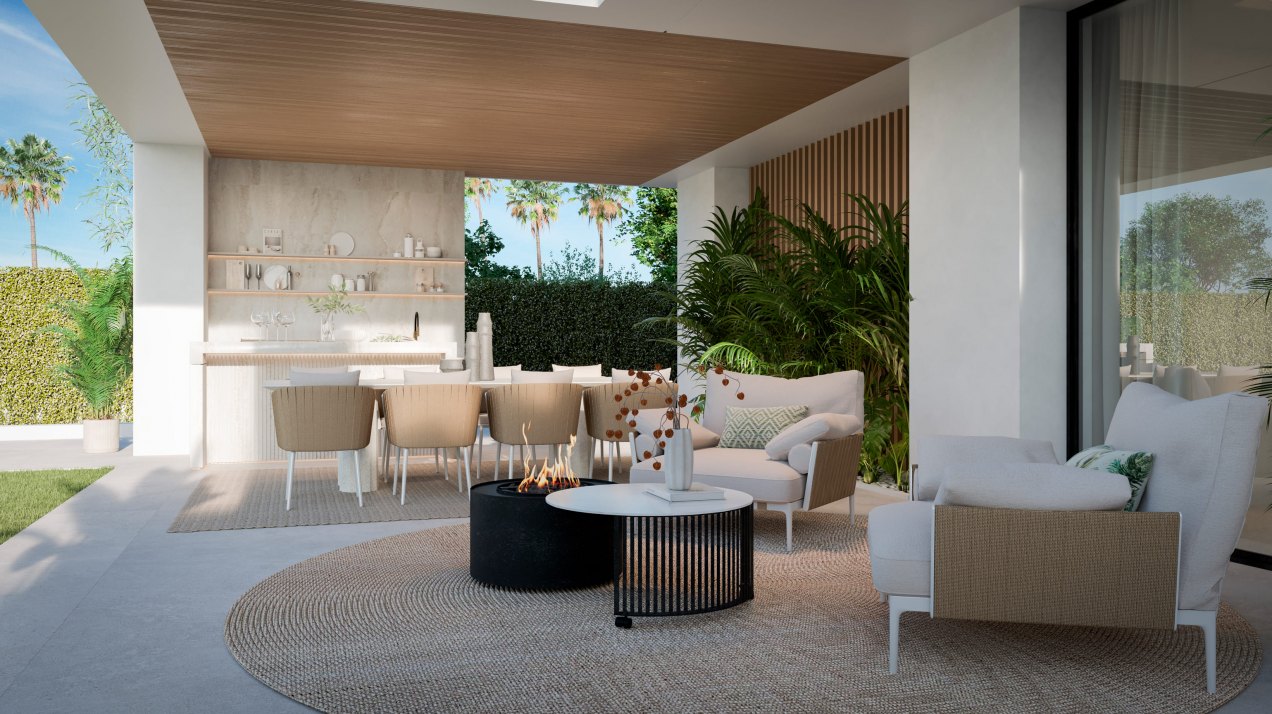 Elegante residencia contemporánea en zona prime de Bel Air, New Golden Mile