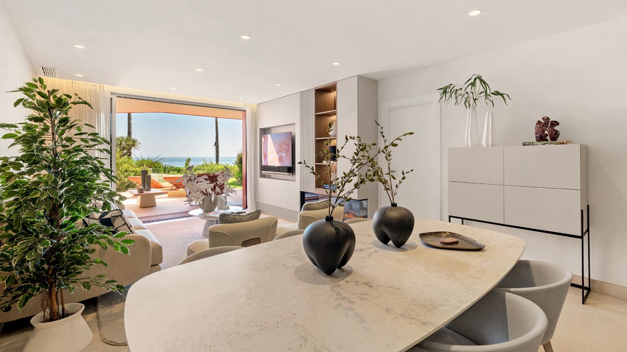 Exquisite fully renovated apartment in Menara Beach, Estepona