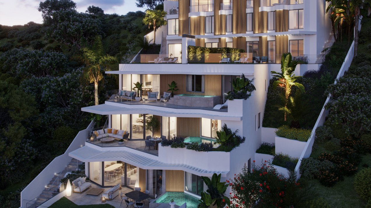 A luxury retreat in one of the most exclusive areas of Málaga with private garden and pool