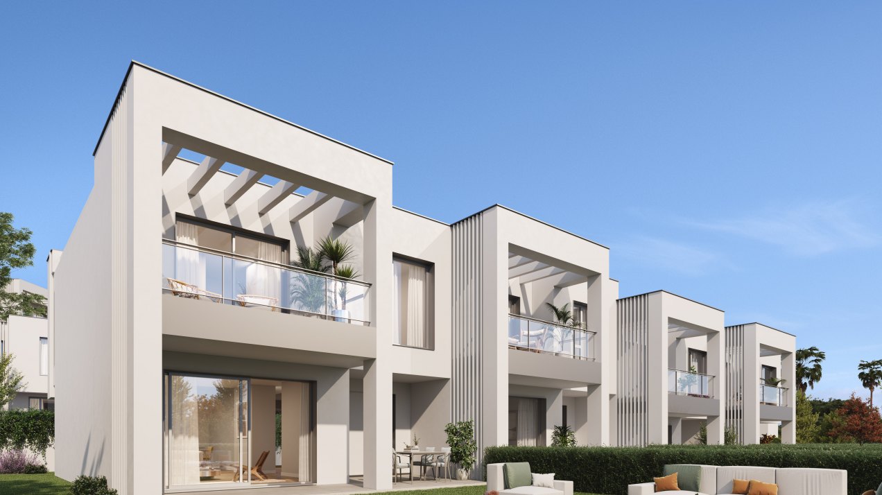 Casa adosada de nuevo proyecto a tan sólo 300 metros de las playas de Elviria