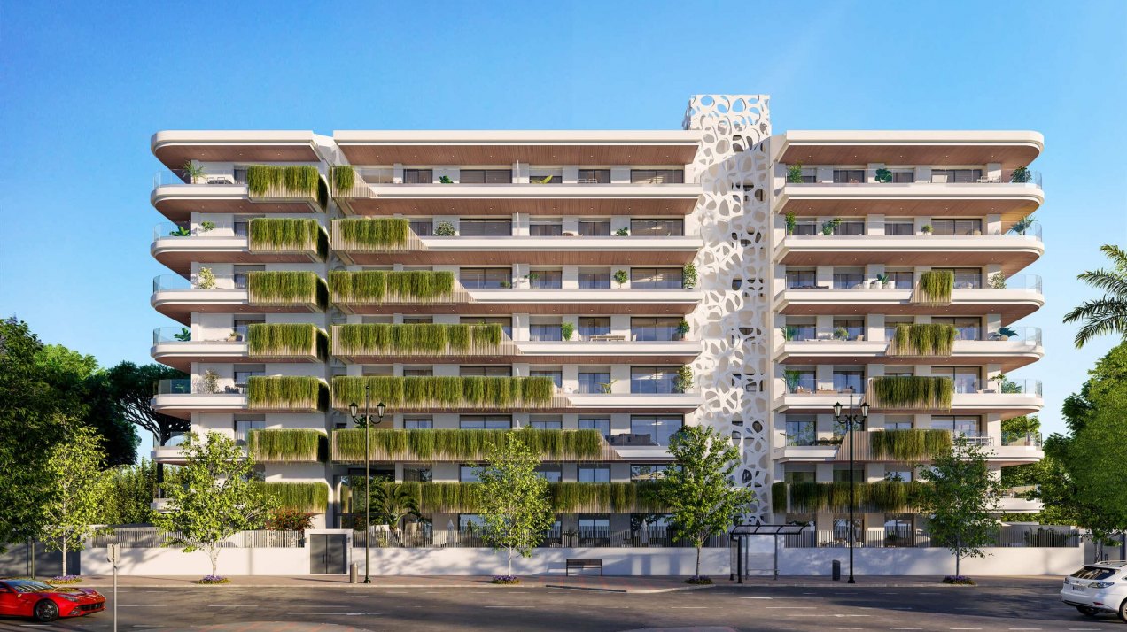 Encantador apartamento con servicio de concierge junto al mar, Fuengirola centro