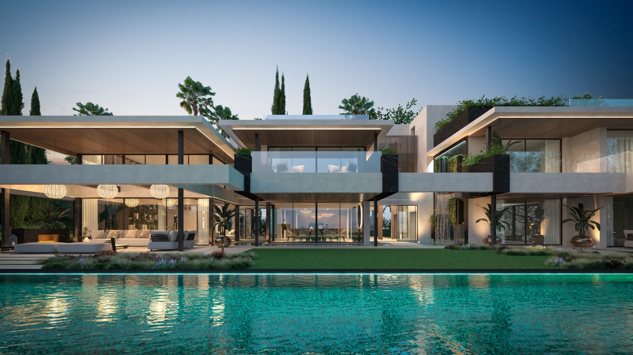 Exceptional villa project in the exclusive area of Reyes y Reinas, Sotogrande Costa