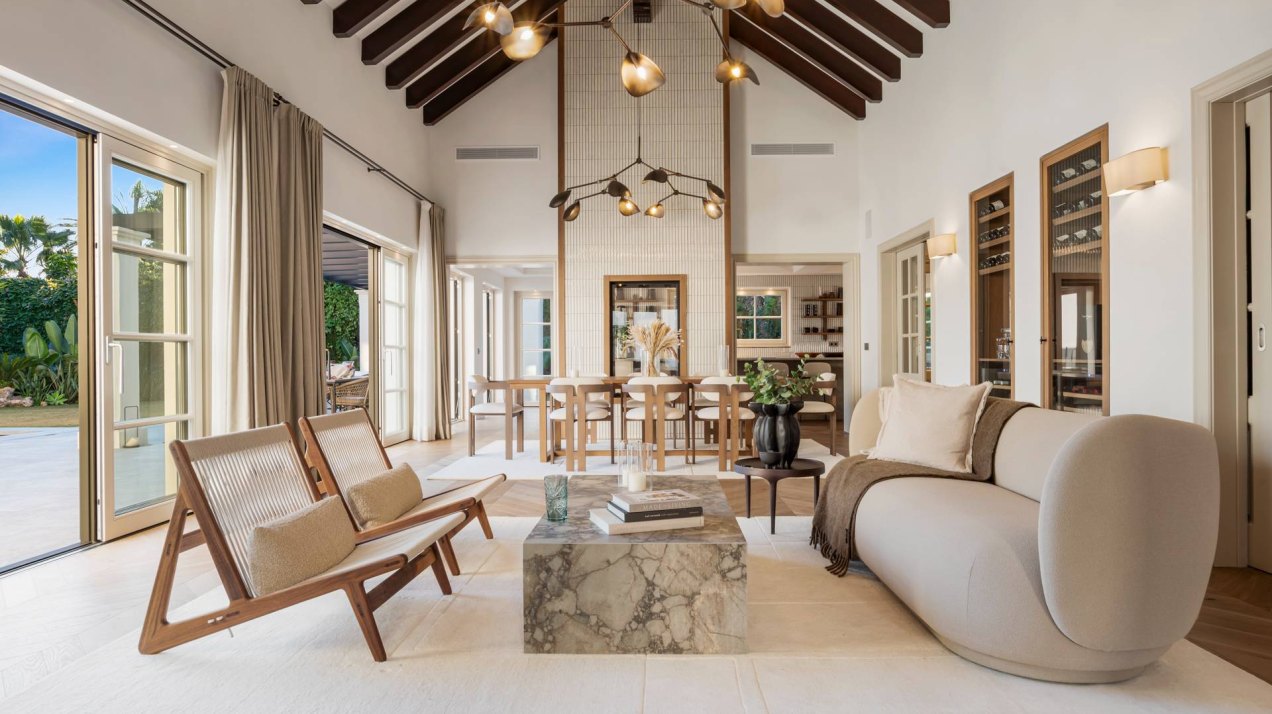 Refined villa defined by balance and design in Nueva Andalucía, Marbella