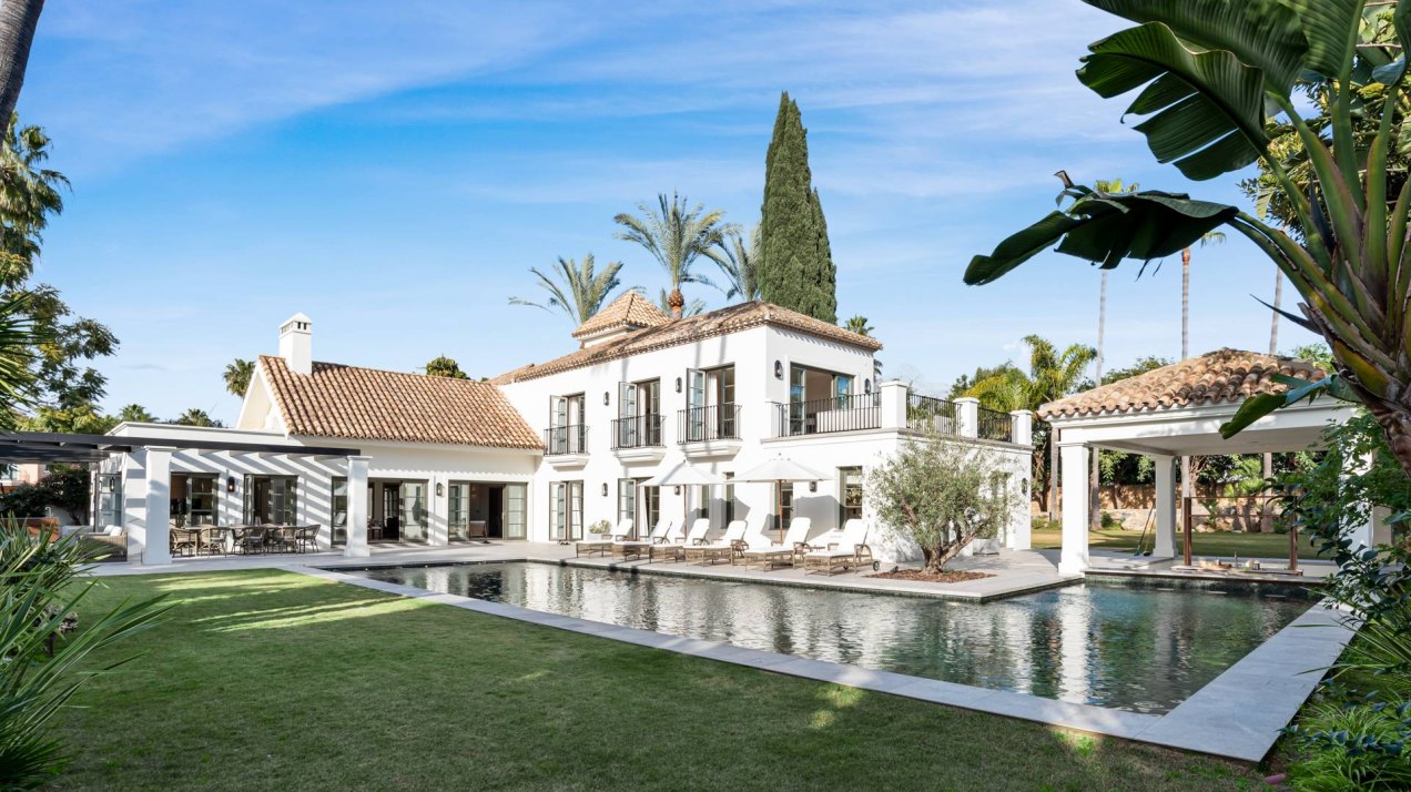 Refined villa defined by balance and design in Nueva Andalucía, Marbella