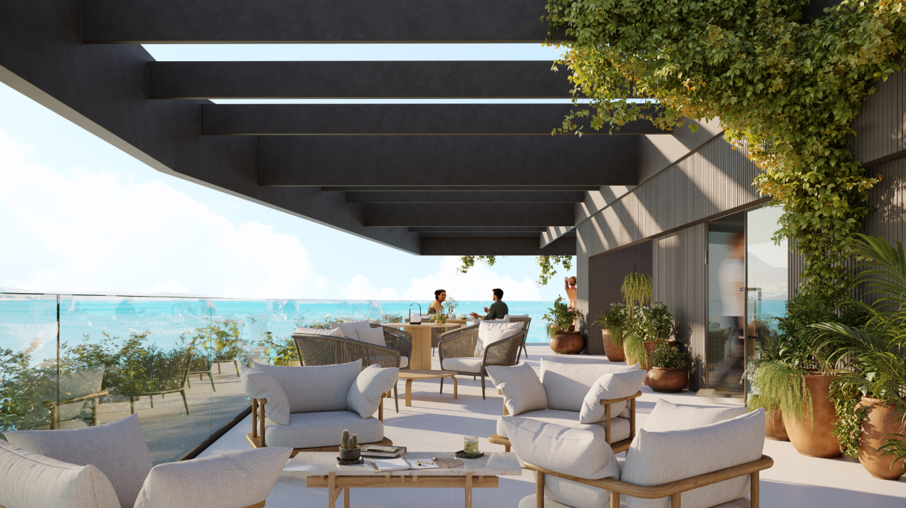 Spectacular tower with a unique design by the sea in West Málaga