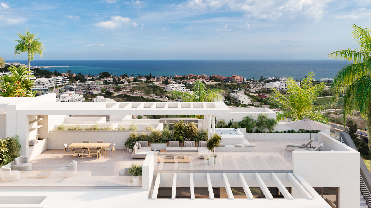 Magnificent penthouse with unparalleled views on the new Golden Mile, Estepona