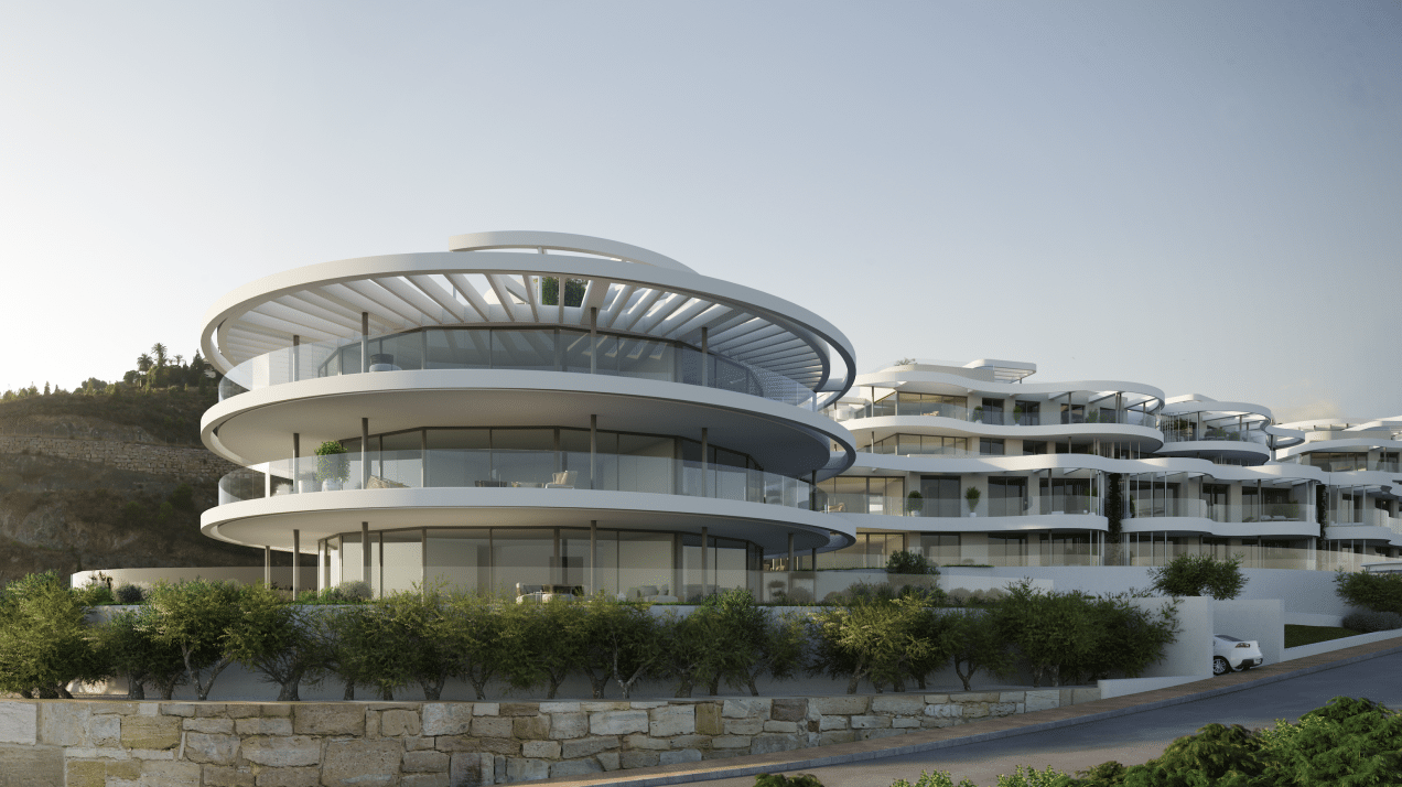Exclusivo ático de lujo de nueva construcción con azotea y visas panorámicas al mar, Benahavís