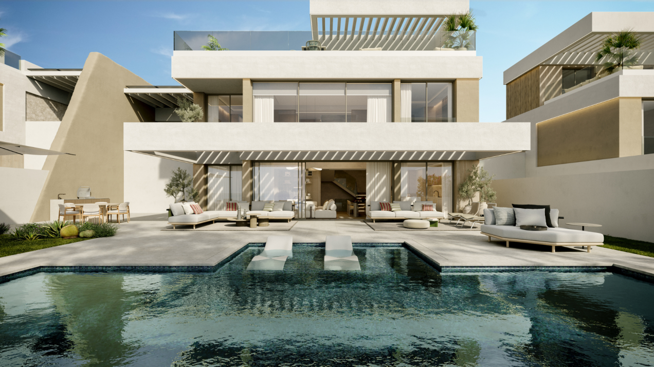 Lujosa villa frente al mar: esencia del estilo de vida Mediterráneo en Marina del Este