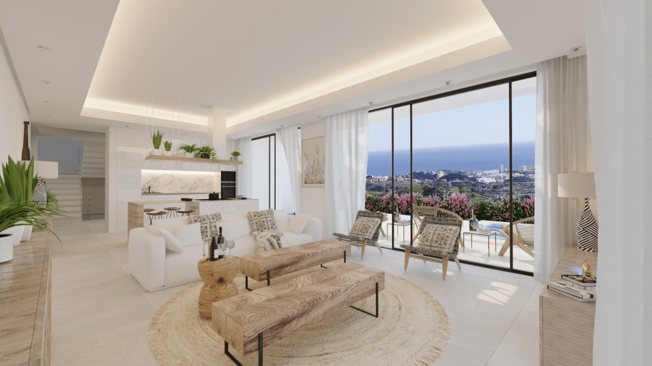 Charming villa with lift, immersed in the natural surroundings of Mijas Pueblo