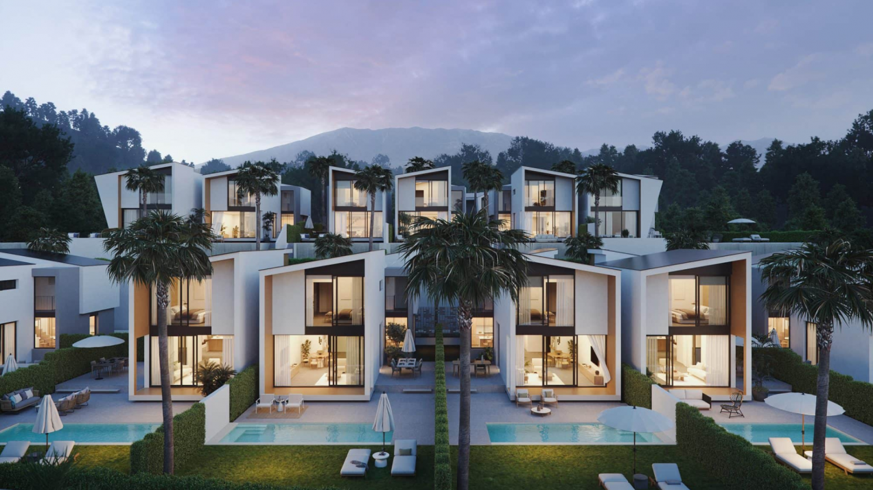 Villas de diseño vanguardista para una vida costera sofisticada en El Chaparral, Mijas