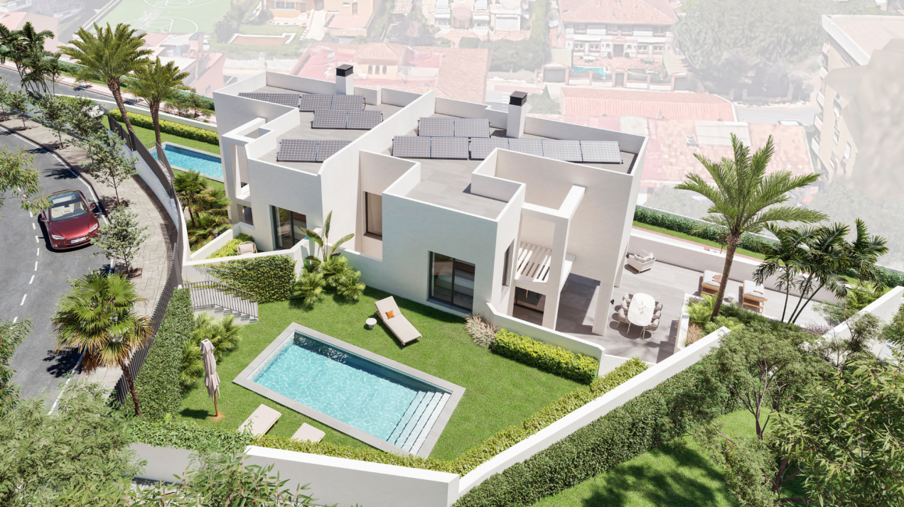 Encantador pequeño complejo en una zona exclusiva de Málaga este