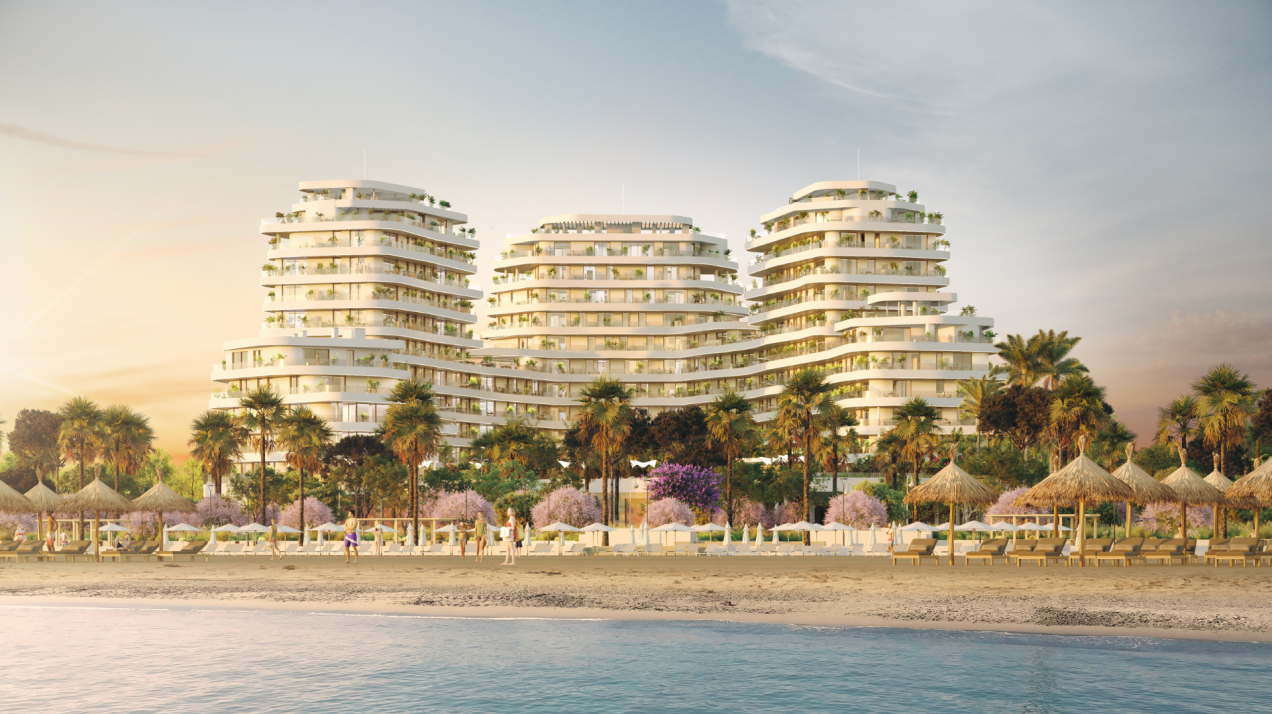 Espectacular promoción frente al mar en la zona de mayor crecimiento residencial de Málaga