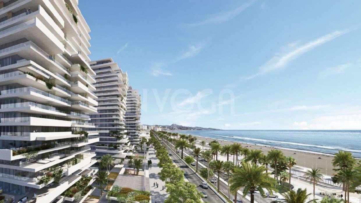 Espectacular proyecto sobre plano frente al mar en Málaga capital