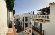 Two-story house to be renovated in Marbella's old town.