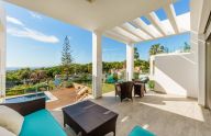 Modern, four-story townhouse with elevator on Marbella's Golden Mile