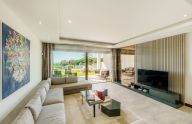 Modern, four-story townhouse with elevator on Marbella's Golden Mile