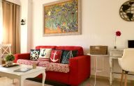 Luminoso apartamento de un dormitorio en primera línea de playa de Marbella