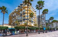Bright, beachfront studio on Marbella's Paseo Marítimo.