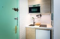 Bright, beachfront studio on Marbella's Paseo Marítimo.