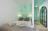 Bright, beachfront studio on Marbella's Paseo Marítimo.