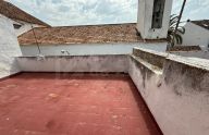 House to be renovated with access via two streets in Marbella's old town.