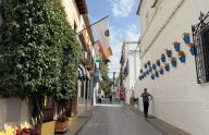 House to be renovated with access via two streets in Marbella's old town.