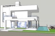 Exquisite private villa under construction with 4 floors and elevator, located in Nueva Andalucía, Marbella