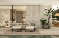 Exquisite private villa under construction with 4 floors and elevator, located in Nueva Andalucía, Marbella