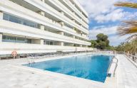 Exclusive 2-bedroom oceanfront apartment for sale in Marina Mariola, Marbella