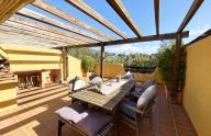 3-bedroom townhouse with magnificent views in La Meridiana, Marbella