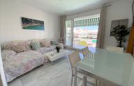 Luminoso apartamento de un dormitorio reconvertido en dos en el centro de Marbella