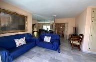 Spacious and sunny three-bedroom apartment by the sea in the center of Marbella.