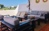 3 bedroom semi-detached villa with partial sea views in Artola, Marbella East