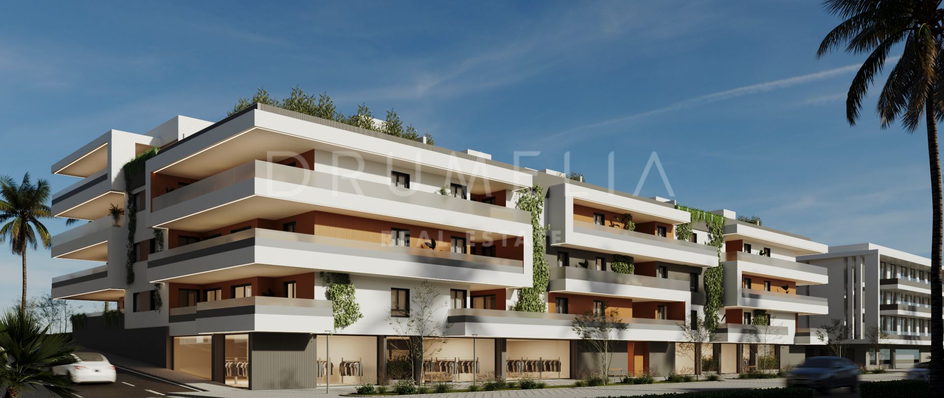 Off-Plan: Apartamento contemporáneo de Lujo en el Corazón de San Pedro de Alcántara- Marbella