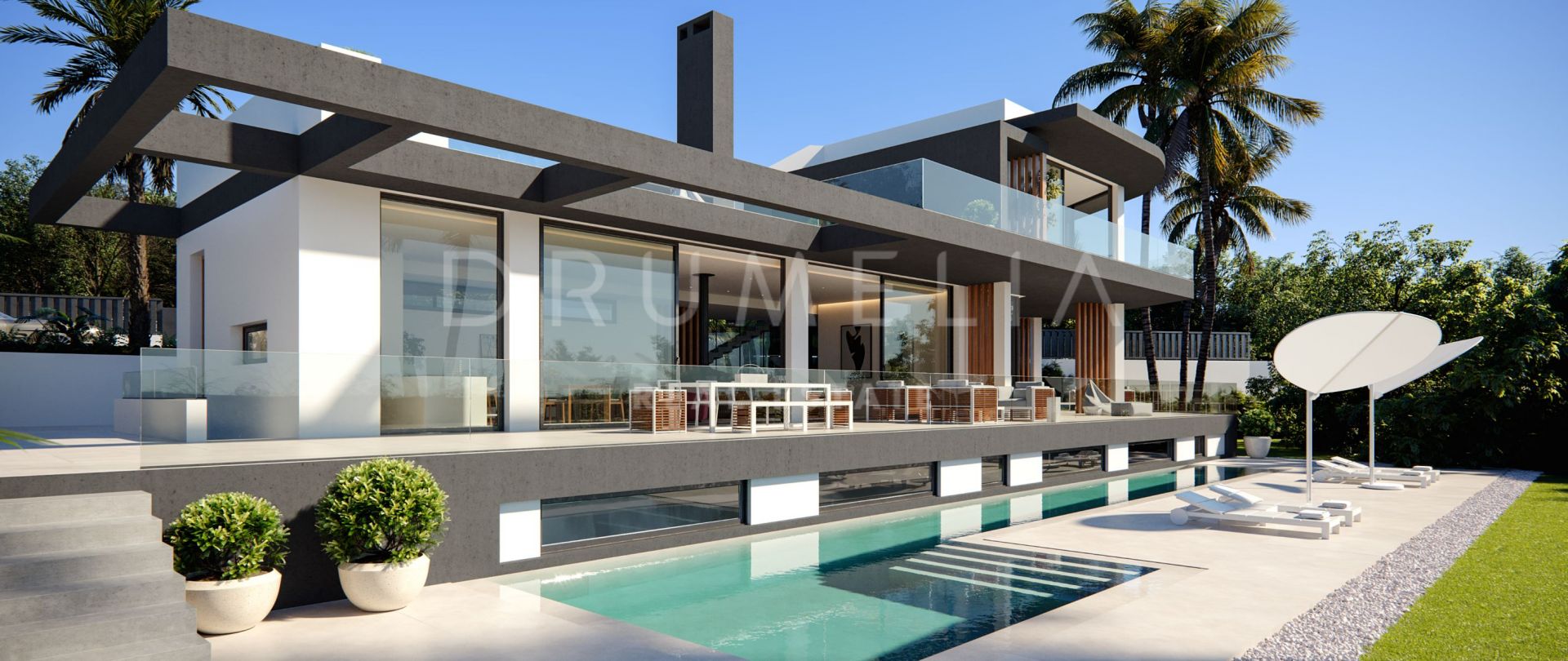 Modern villa av hög kvalitet, Las Lomas del Marbella Club, Golden Mile (projekt)