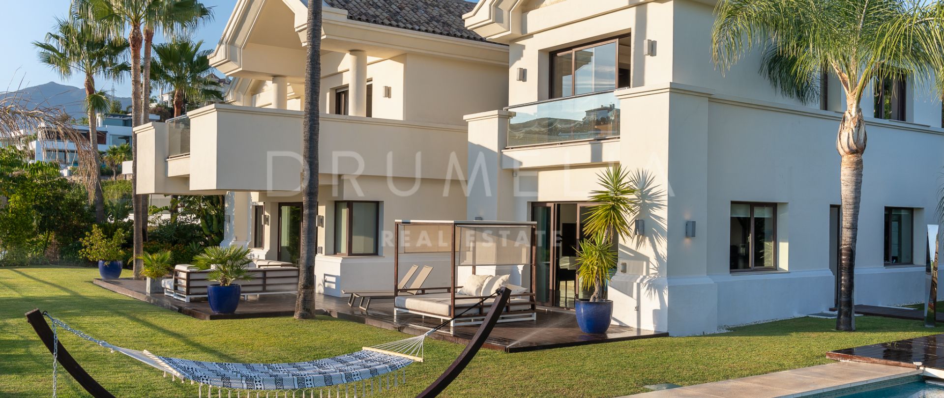 Merveilleuse villa de luxe en première ligne de golf avec des vues magnifiques à La Alqueria