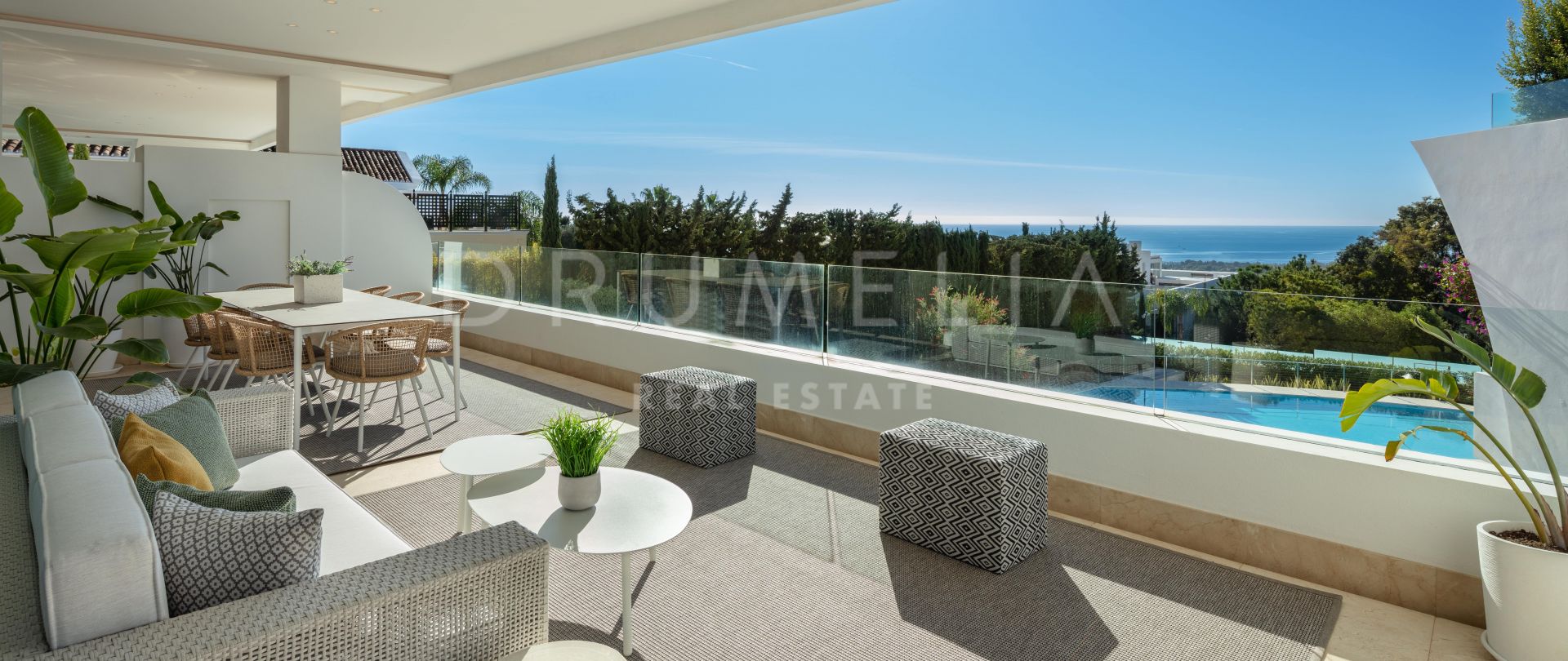 Reserva 10 - Elegantes Duplex-Penthouse mit Meerblick in Sierra Blanca, der Goldenen Meile von Marbella