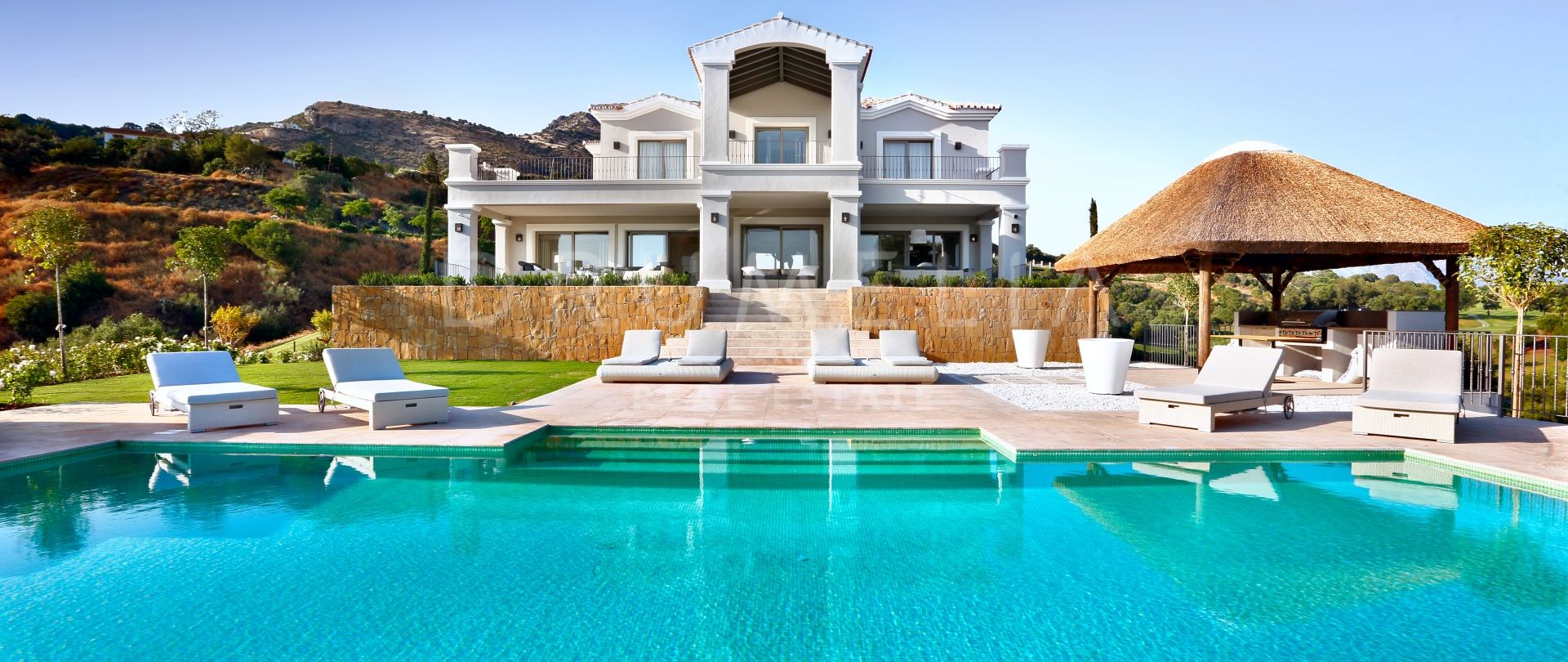 Magnifique villa de luxe en première ligne de golf à Marbella Club Golf Resort