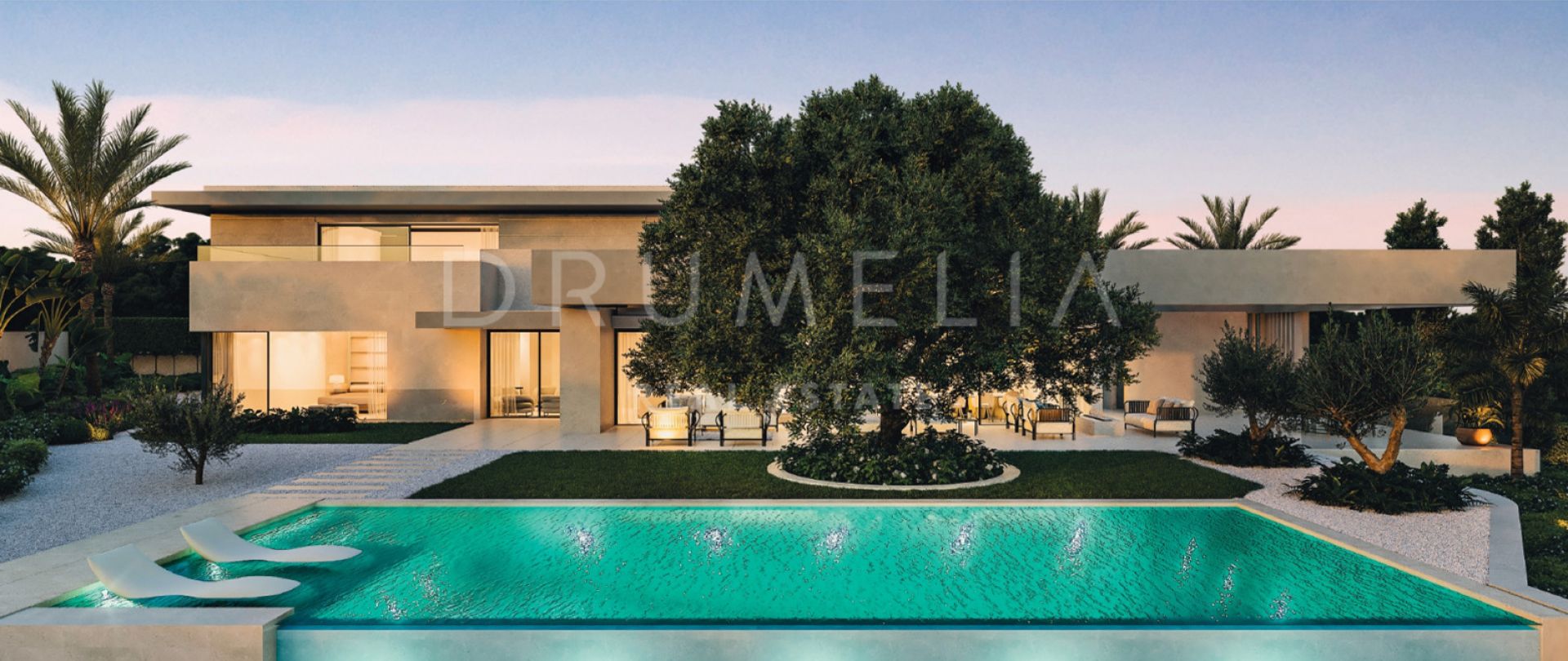 Gloednieuwe villa in moderne stijl te koop in Sierra Blanca, Marbella's Golden Mile