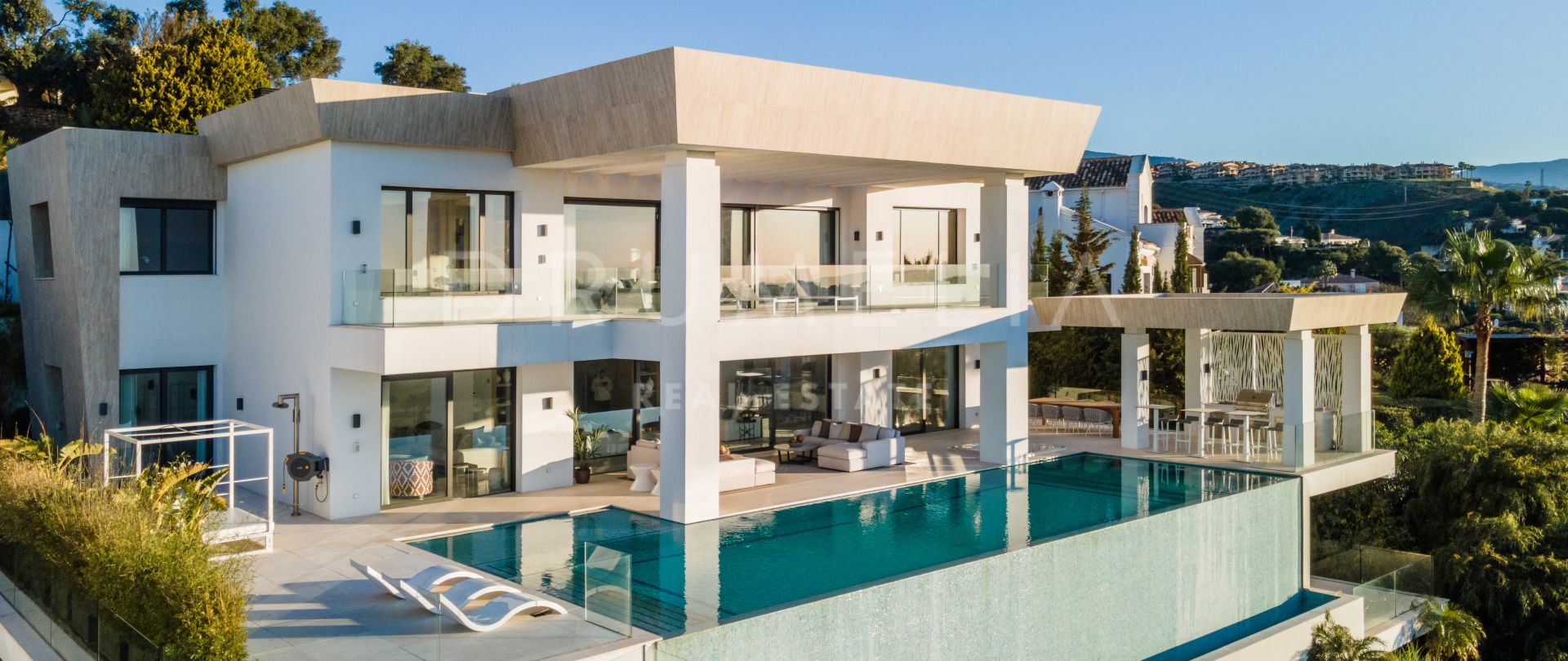 Chique Modern Luxe Huis met Wow-factor en Zeezicht, Paraiso Alto, Benahavis