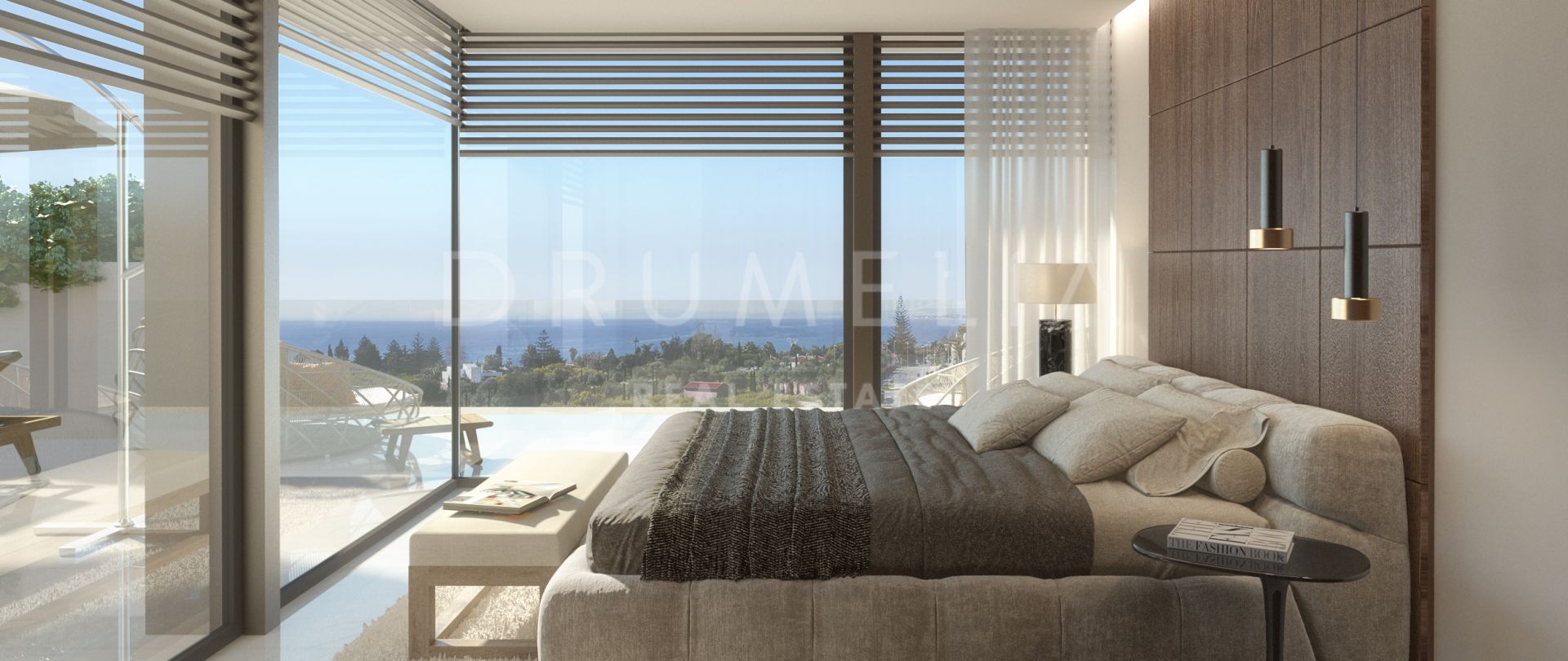Superbe duplex moderne de luxe dans le quartier exclusif de Rio Real Golf, à Marbella Est