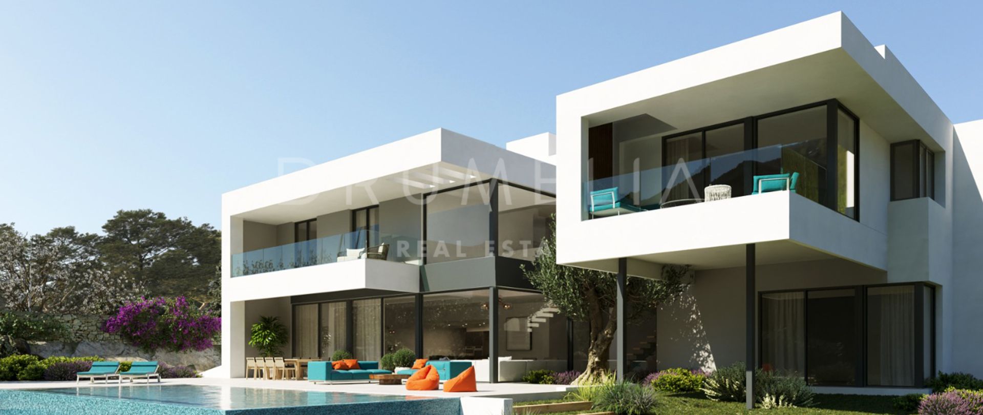 Toute nouvelle villa contemporaine de luxe à El Paraiso Alto, Benahavis.