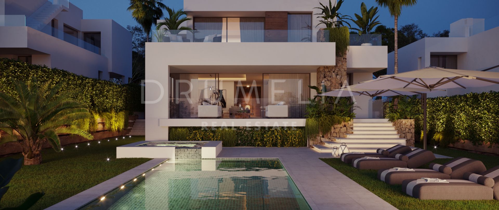 Golden 7 - Luxury Modern House in Chic New Development, Marbella's Golden Mile (Project)