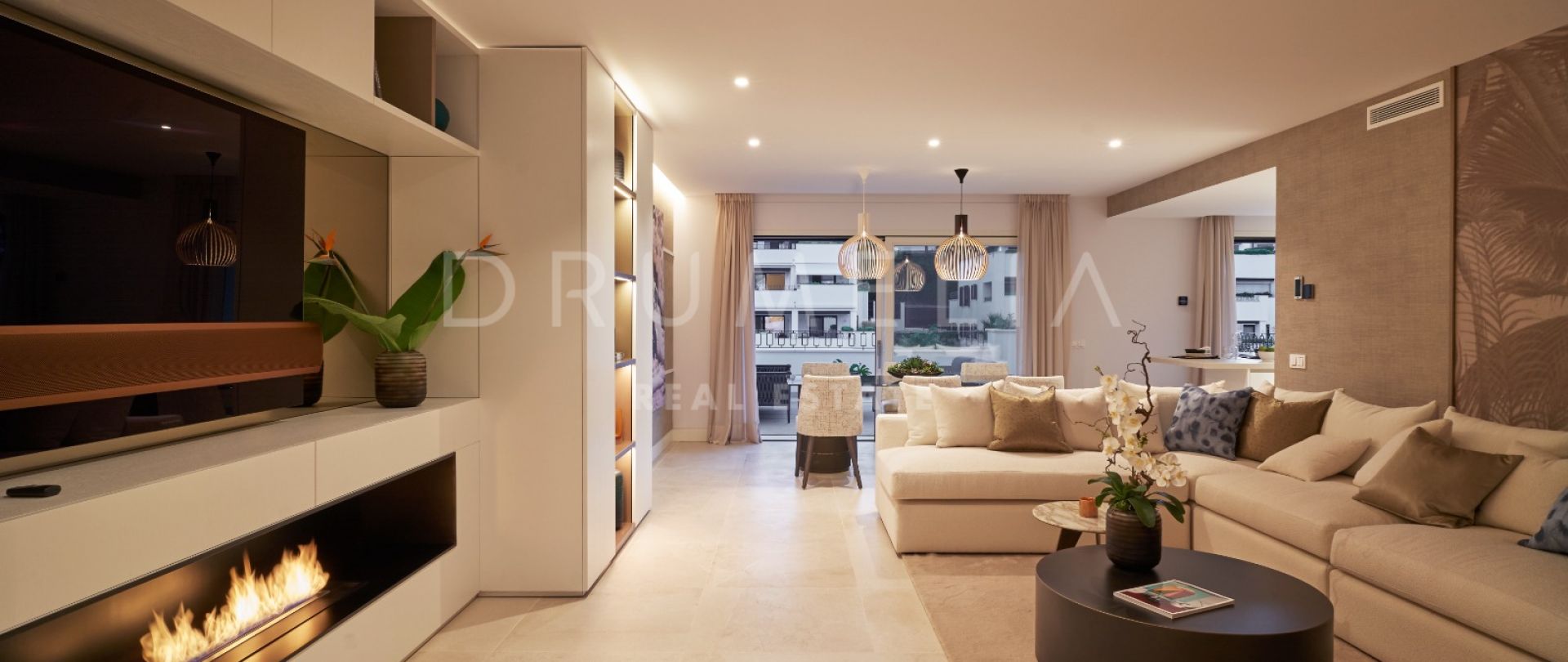 Nouveau penthouse moderne de luxe en duplex, Marbella Golden Mile, Marbella