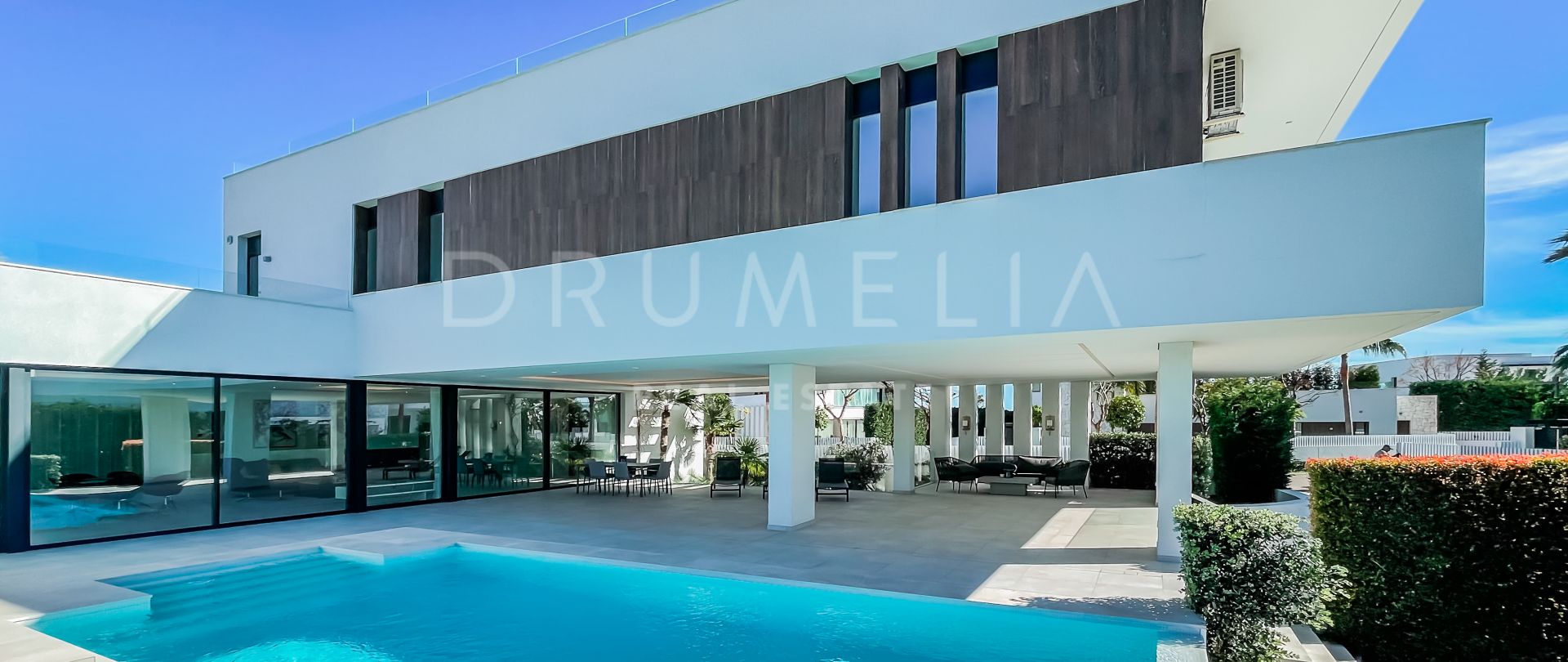 Brandneue zeitgenössische Luxus-Villa, La Alqueria, Benahavis