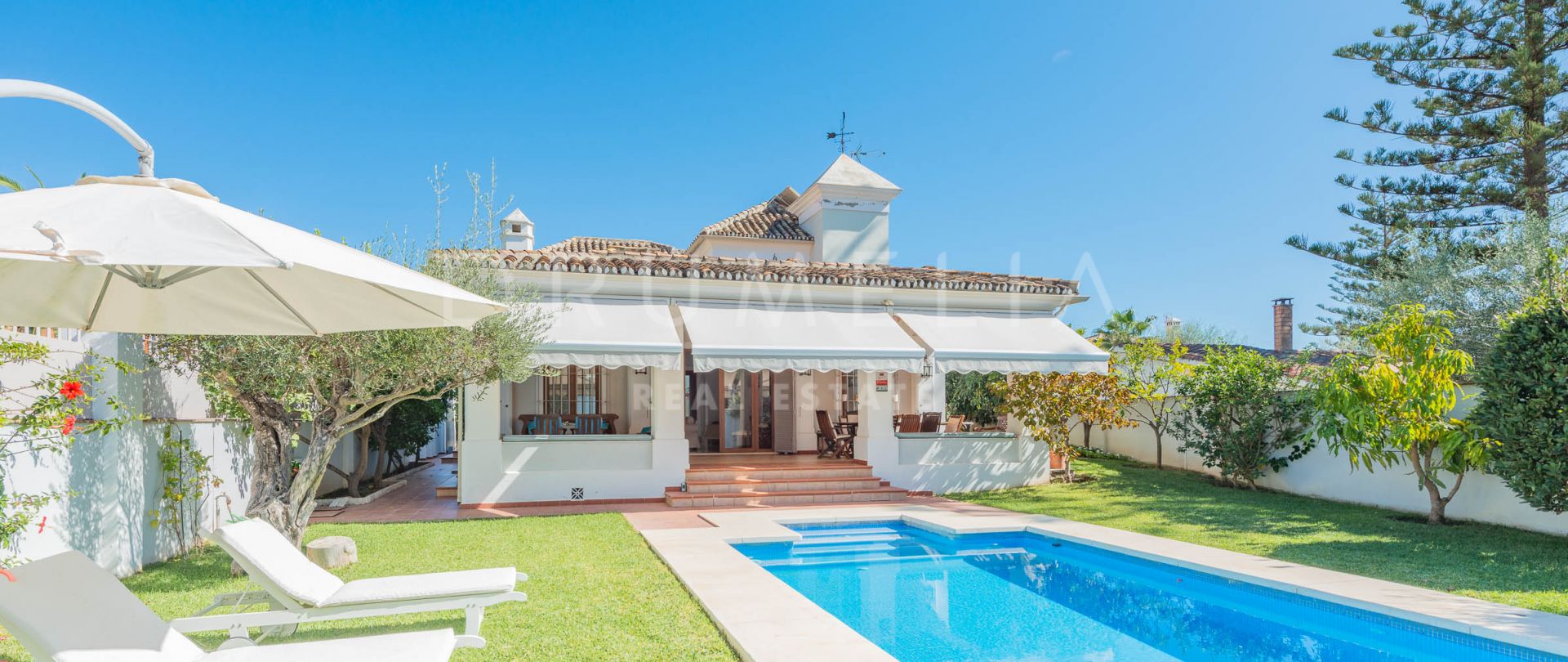 Magnifique villa andalouse de luxe de style méditerranéen, Marbella Golden Mile
