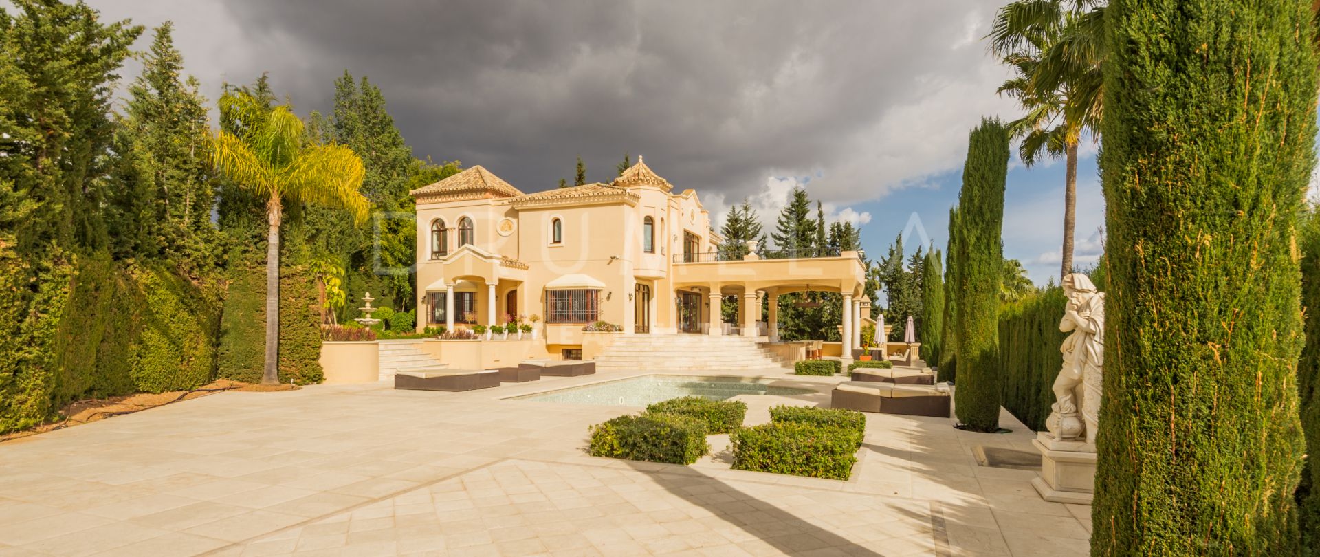 Elegant Mediterranean High- End Villa, Sierra Blanca, Marbella Golden Mile