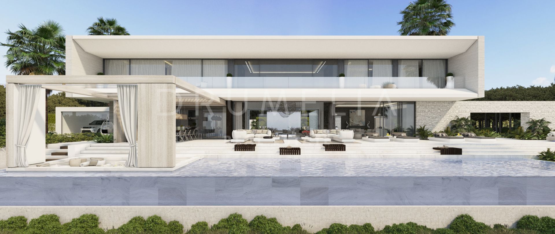 Zeitgenössische Luxus-Villa nach dem neuesten Stand der Technik, El Madroñal, Benahavis