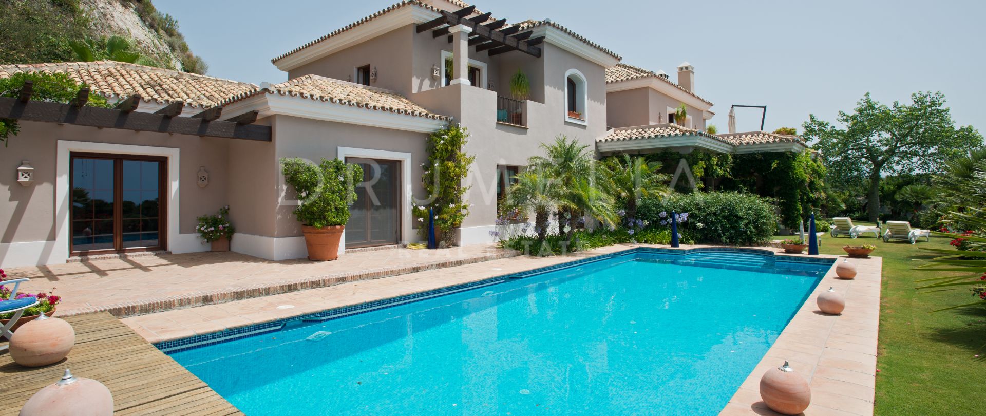 Impresionante casa mediterránea con encanto sureño en La Zagaleta, Benahavís